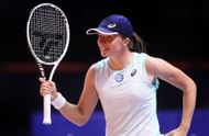 Iga Swiatek during the 2022 World Tennis League